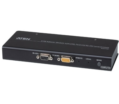 KVM Adapter Module with USB, PS/2, and RS-232 Local Console