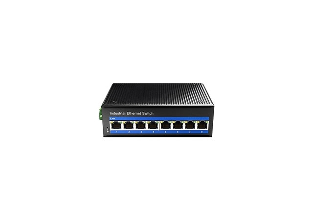 8-Port 10/100M Industrial PoE+ Switch