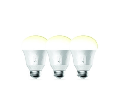 TP-Link Kasa Smart Wi-Fi LED Light Bulb - White, 3-Pack