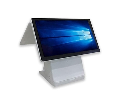 POS touch screen 15.6 inch double screen