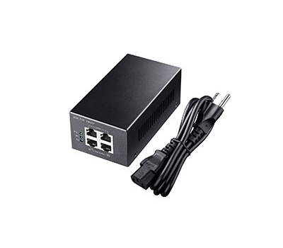 2-Channel 30W Gigabit PoE+/PoE Injector 2-Channel 30W Gigabit PoE+/PoE Injector
