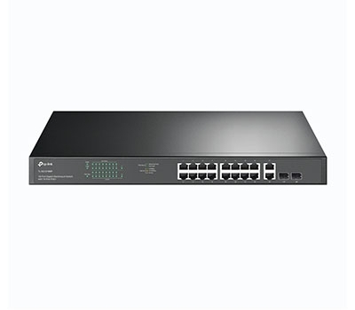 18-Port Gigabit Rackmount PoE Switch with 16 PoE+ 18-Port Gigabit Rackmount PoE Switch with 16 PoE+