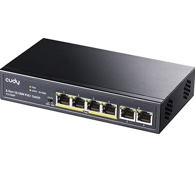 Cudy 6-Port 10/100M PoE+ Switch Cudy 6-Port 10/100M PoE+ Switch